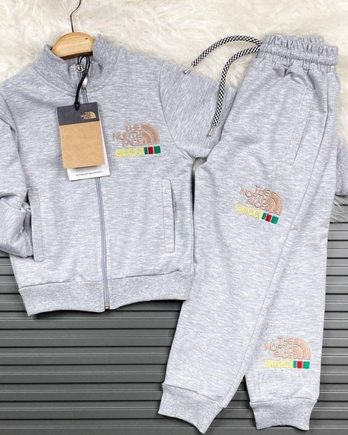 Boys Tracksuit; Grey; Polyster; Available 6-7yrs, 7-8yrs, 8-9yrs