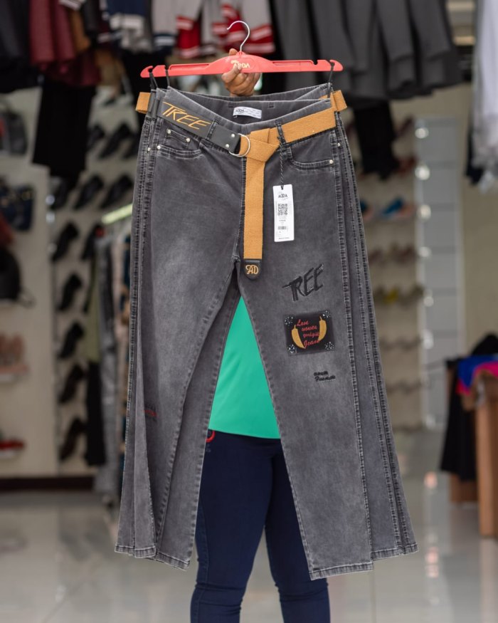 Ladies Jeans – Grey - Size 44-48
