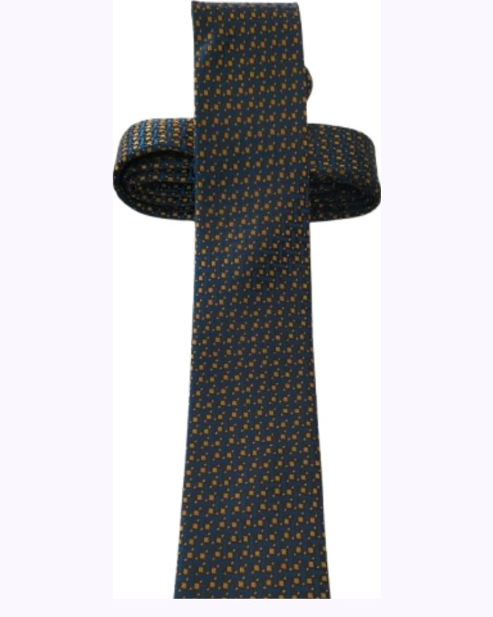 Tie, Yellow & Blue.