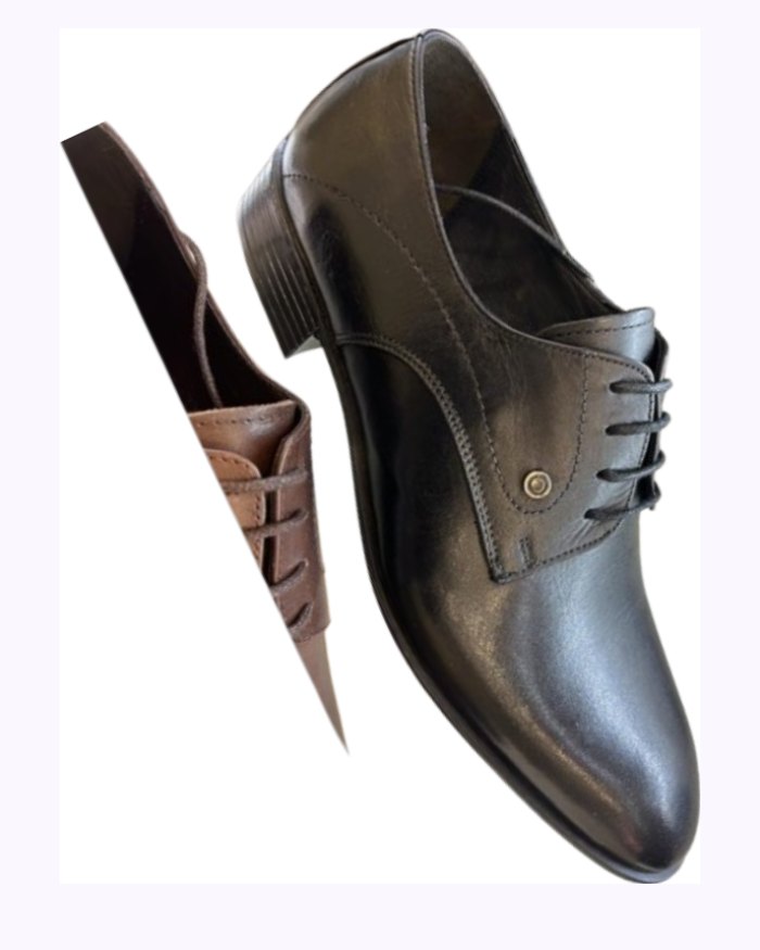 Men's Black Shoes, Size 40, 42, 44