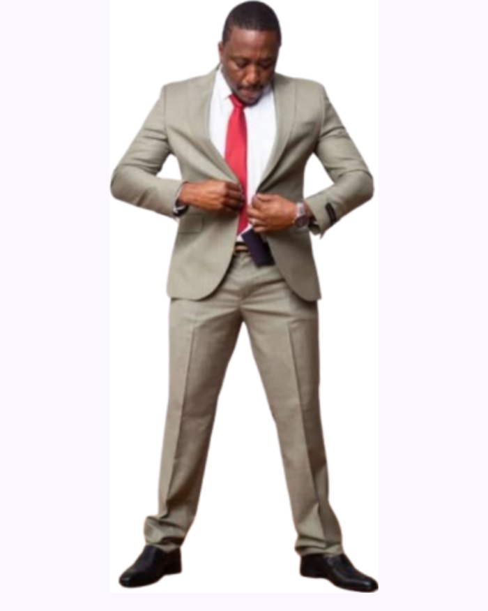 Mens' Suits Green Cobra Wool