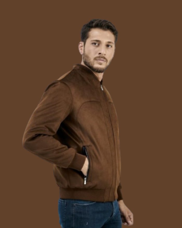 Brown Poly Jacket
