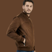Brown Poly Jacket
