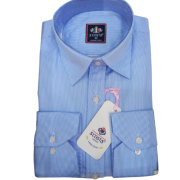 Scosta shirt, blue & white stripped.