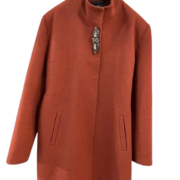 Vezira Ladies’ Trenchcoat, Orange.