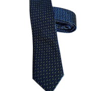 Tie Blue, Green & Black