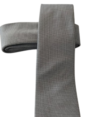 Tie, Grey & Black.