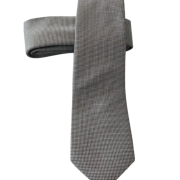 Tie, Grey & Black.