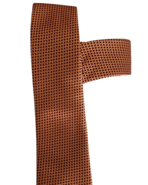 Tie, Orange with Black.