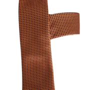 Tie, Orange with Black.