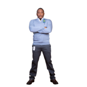 Mens’ Sweaters Grey V-neck