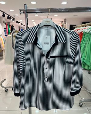 Ladies Blouses – Black / Navy Blue– Size 36-50