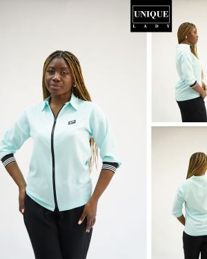 Ladies Blouses – Mint Green – Size 36-40