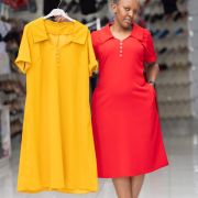 Ladies Dresses – Mustard Yellow – Size 18