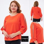 Ladies Blouses – Orange – Size 36-42