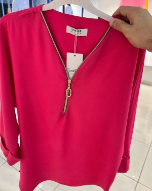 Ladies Blouses – Hot Pink – Size 36-50