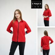 Ladies Blouses – Red – Size 36-42