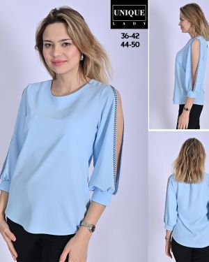 Ladies Blouses – Sky Blue – Size 36-50