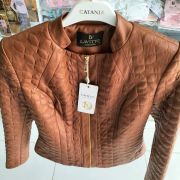 Ladies Jackets – Brown – Polyester, Viscone – Size 38