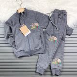 Boys’ Tracksuit – Dark-Grey – Polyster – Available 5-6yrs, 7-8yrs, 9-10yrs, 13-14yrs, 15yrs