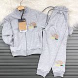 Boys Tracksuit; Grey; Polyster; Available 6-7yrs, 7-8yrs, 8-9yrs