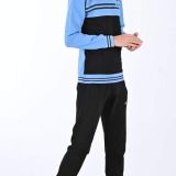 boys tracksuit; skyblue; polyster; available 10yrs =3,500
